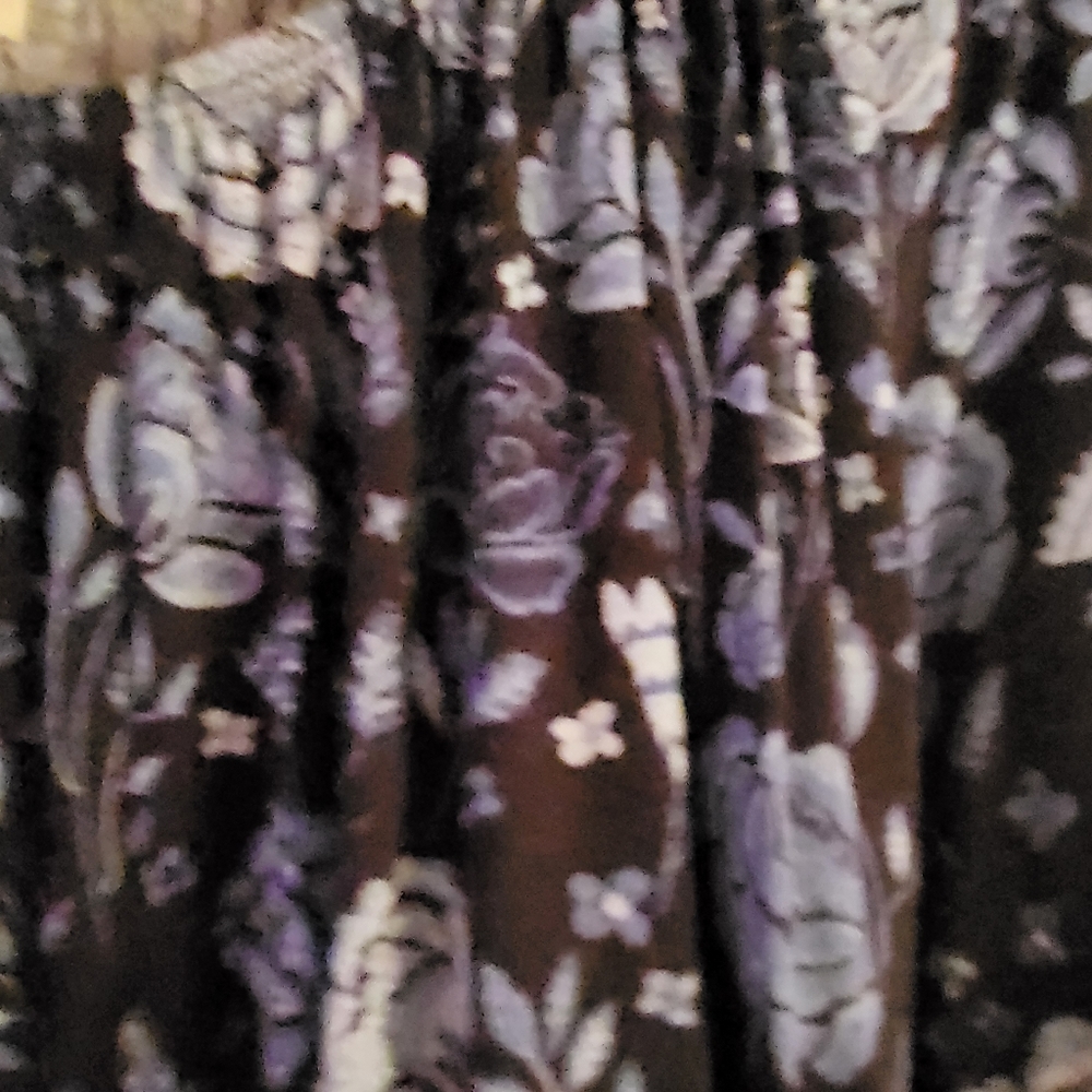 XL 3/4 split bell sleeve stretch top NWOT - Picture 3 of 4